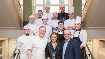 The Dairy Chef 2018 finalists and members of jury