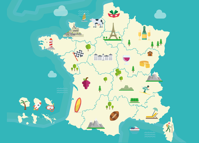 Map of France