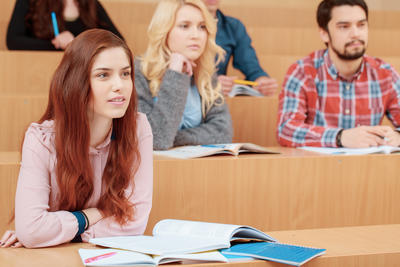 Students in aula