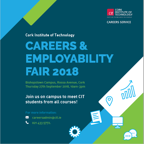 CIT Careers and Employability Fair 2018 Logo